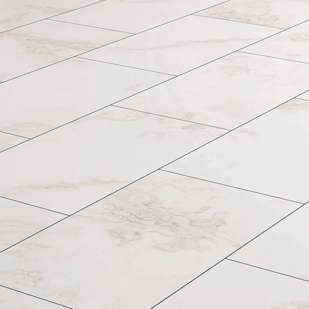 12"x24" Classico Carrara Vinyl Tile $3.99/sqft 20/Box