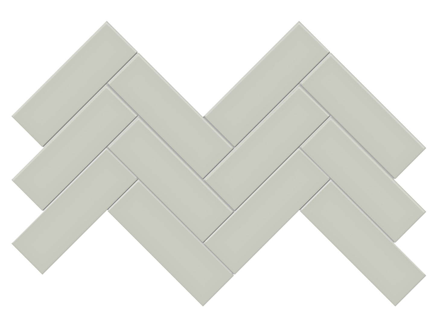 2"x6" Soho Soft Sage Herringbone Matte $5.99/sqf
