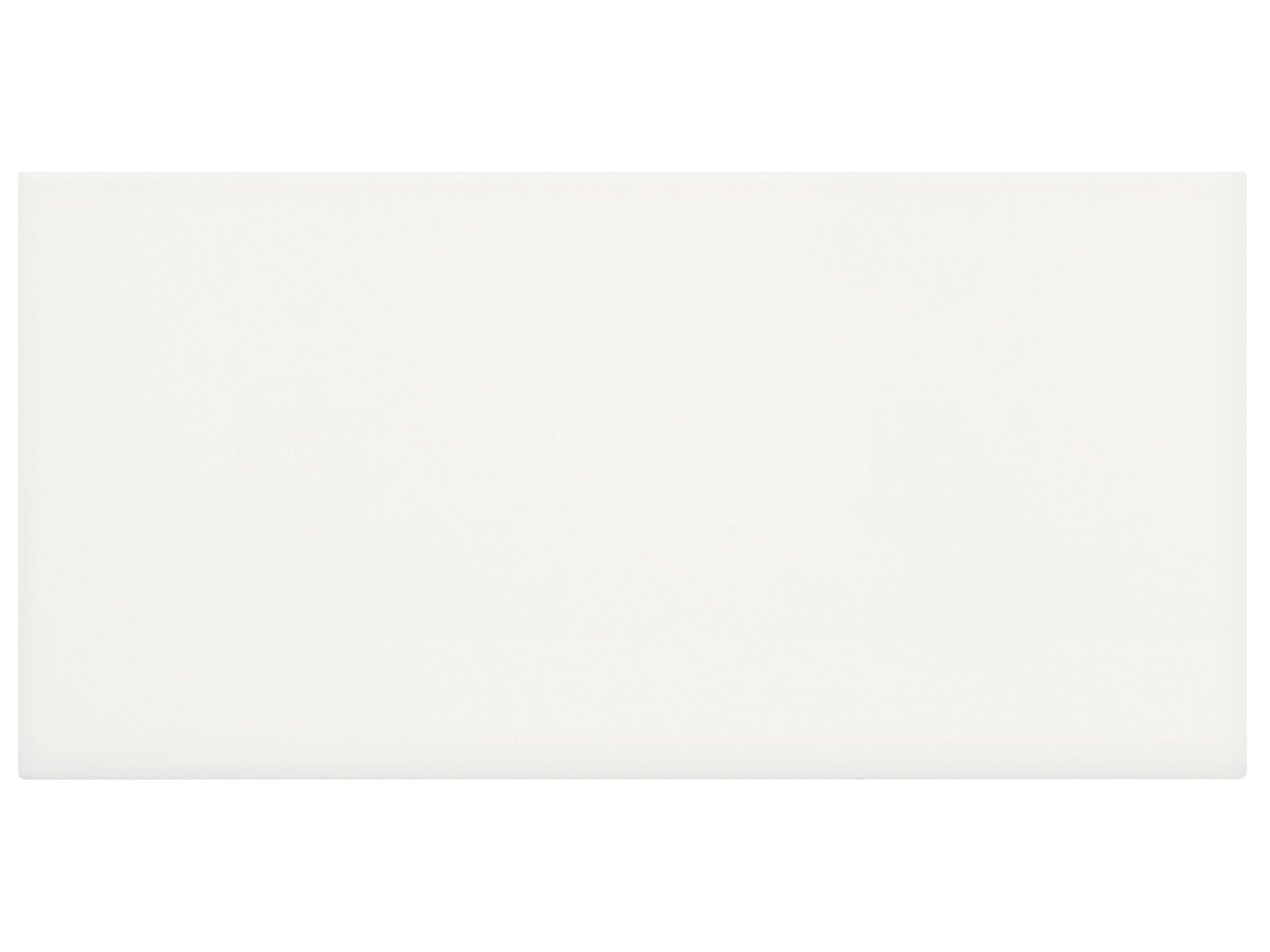 Soho Canvas White Glossy Ceramic Wall Tile 3"x6" $2.99/sf 10.66 sf/box
