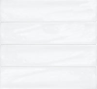 Marlow Cloud Glossy Ceramic 3"x12" Wall Tile $4.99/sf 10.66 sf/box