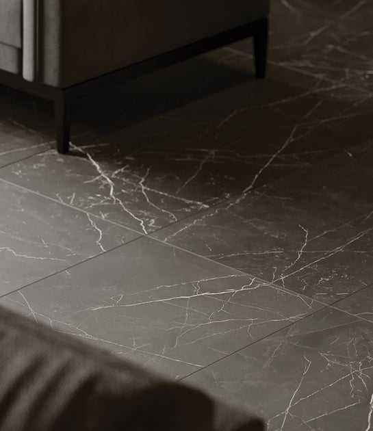 24"x48" La Marca Nero Venato Porcelain Tile  $6.99/sf 15.5 sf/box