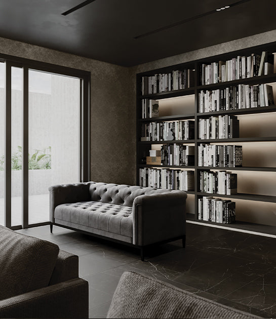 24"x48" La Marca Nero Venato Porcelain Tile  $6.99/sf 15.5 sf/box