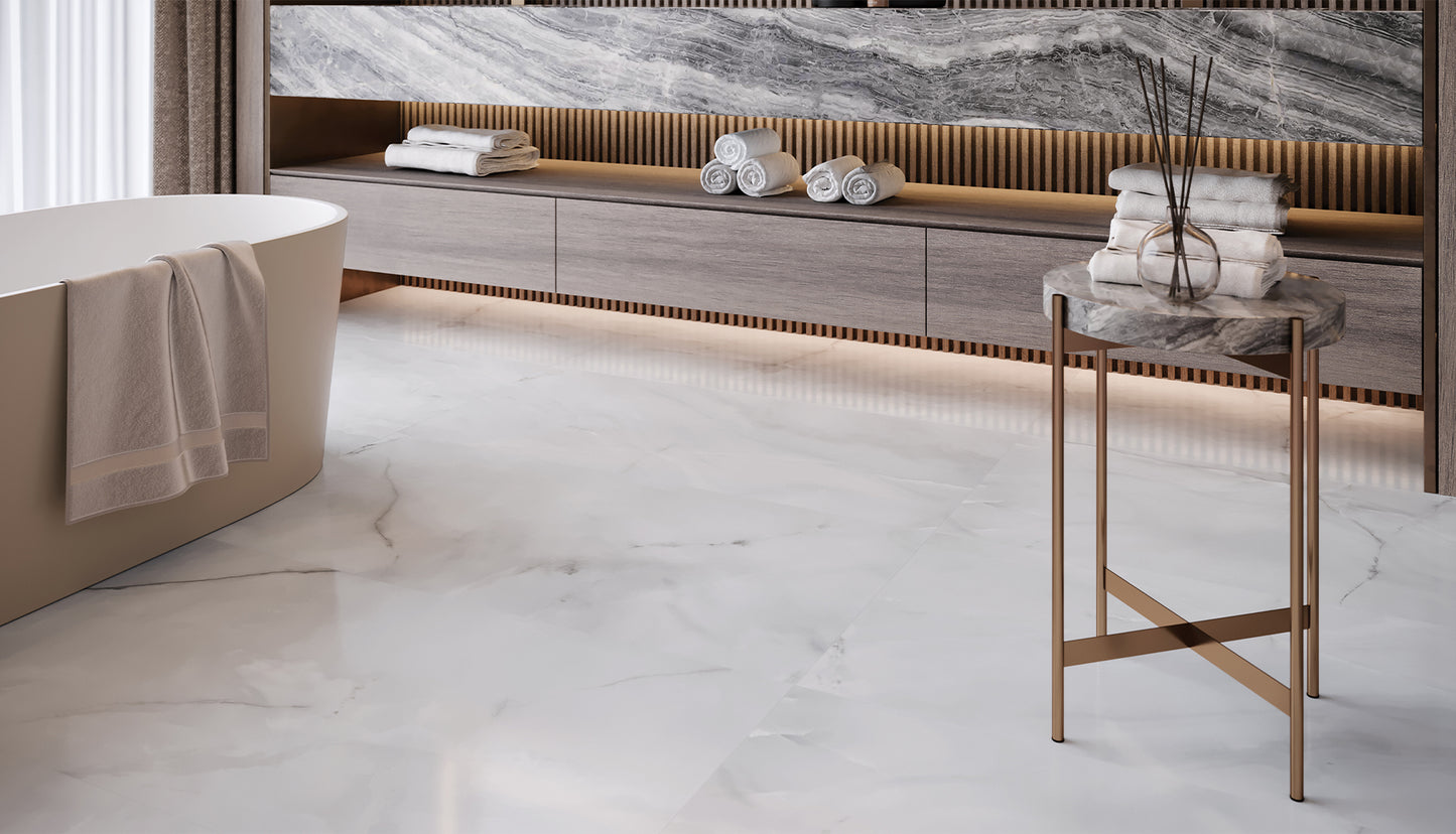 24"x48" La Marca Onyx Nuvolato Honed Porcelain Tile $4.99/sf 15.5 sf/box