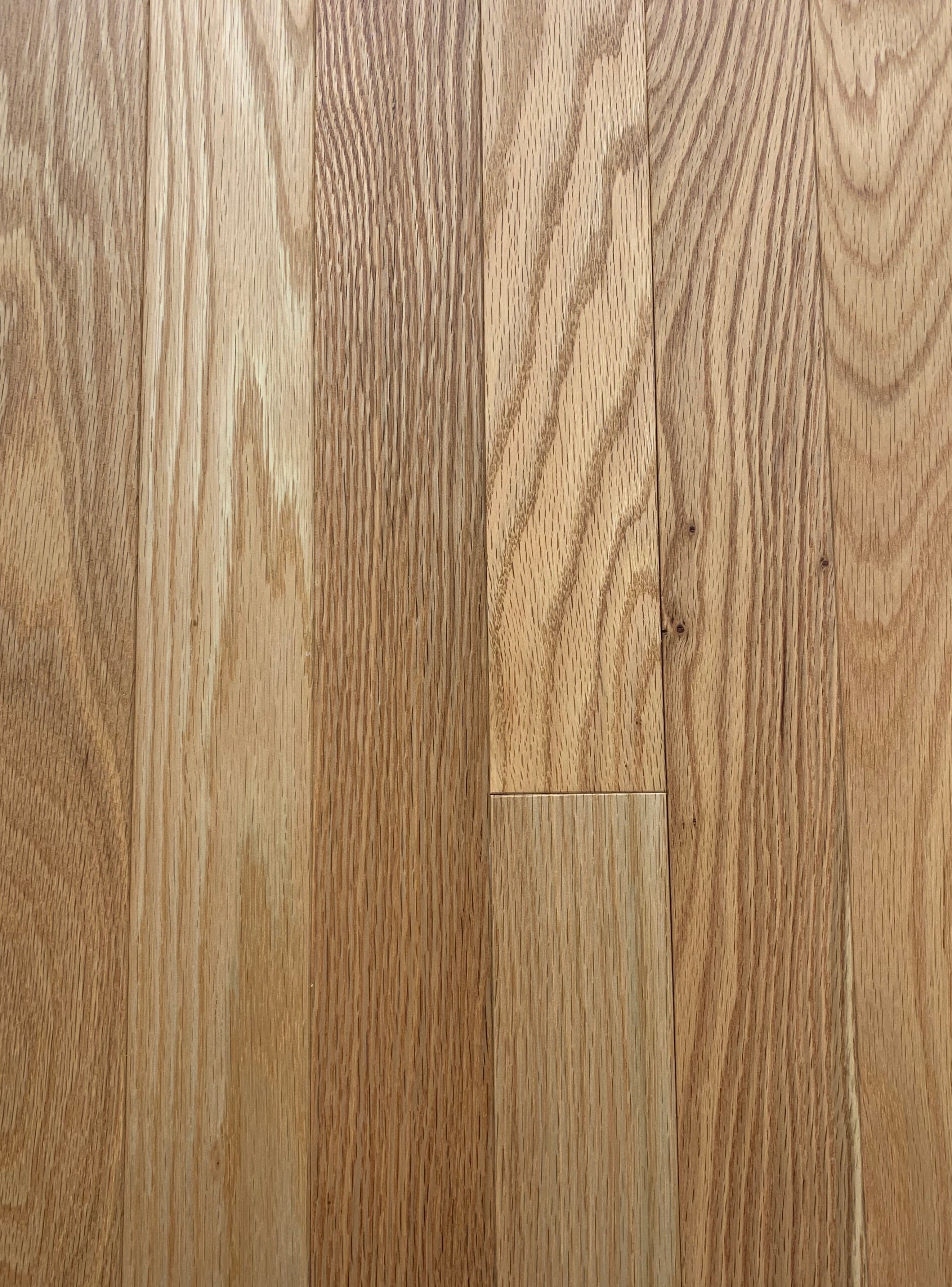 Solid Red Oak Natural Canadian Plus $8.99/ Sf  20Sf/Box